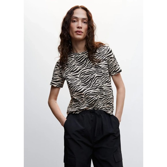 Animal-print t-shirt - Picture 1 of 4